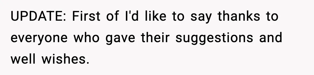 Dad Diagnosed With Terminal Cancer Chooses Aunt Over His Mom As Guardian For Son UPDATE: First of I'd like to say thanks to everyone who gave their suggestions and well wishes.