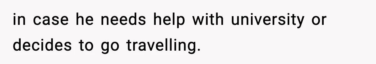 Dad Diagnosed With Terminal Cancer Chooses Aunt Over His Mom As Guardian For Son in case he needs help with university or decides to go travelling.