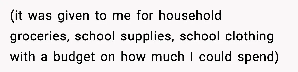 Woman Calls Out Teen For Using Dad’s Credit Card At Store, Husband Thinks She Should Mind Her Own Business (it was given to me for household groceries, school supplies, school clothing with a budget on how much I could spend)
