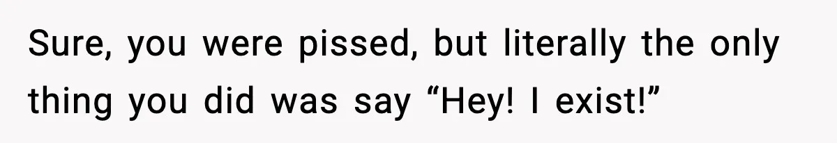 Woman Exposes Parents’ Affair To Both Families, Now Regrets Ruining Their Marriages Sure, you were pissed, but literally the only thing you did was say “Hey! I exist!”