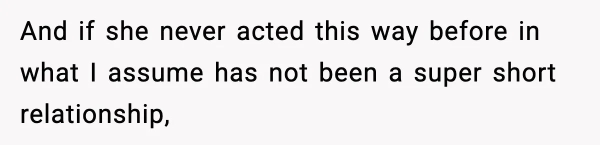 Man Considers Kicking Out Pregnant Wife After She Tries To Test His Loyalty And if she never acted this way before in what I assume has not been a super short relationship,
