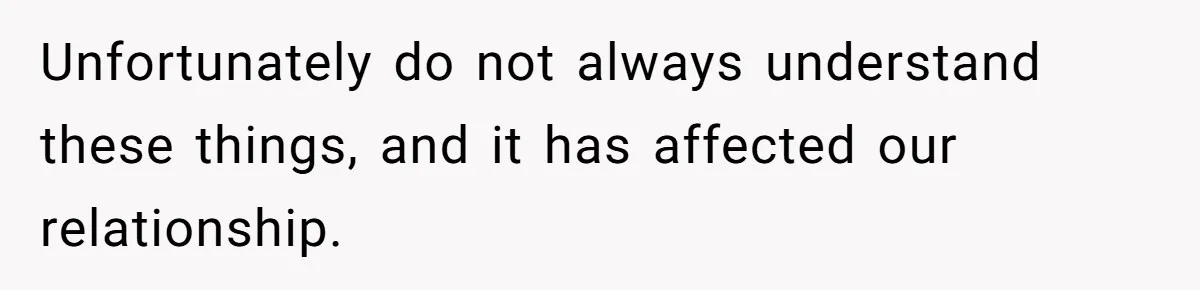 Man Rejects Ex-Wife’s Request for His Car To Help With Her Stress, Now She’s Questioning His Love For Their Kids Unfortunately do not always understand these things, and it has affected our relationship.