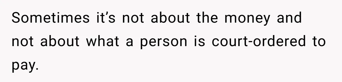 Man Rejects Ex-Wife’s Request for His Car To Help With Her Stress, Now She’s Questioning His Love For Their Kids Sometimes it’s not about the money and not about what a person is court-ordered to pay.