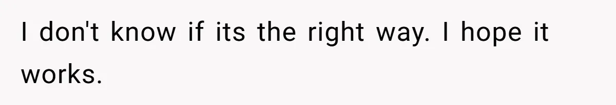 I don't know if its the right way. I hope it works.