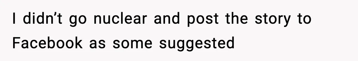 Woman Finds Out Her Sister Is Pregnant By Her Ex, Family Demands She Supports The Relationship I didn’t go nuclear and post the story to Facebook as some suggested