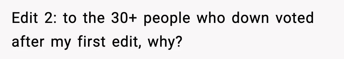 Woman Finds Out Her Sister Is Pregnant By Her Ex, Family Demands She Supports The Relationship Edit 2: to the 30+ people who down voted after my first edit, why?
