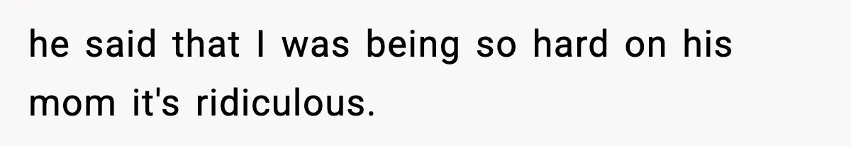 Wife Walks Out Of Airport After Discovering Husband Secretly Invited His Mom On Their Trip he said that I was being so hard on his mom it's ridiculous.