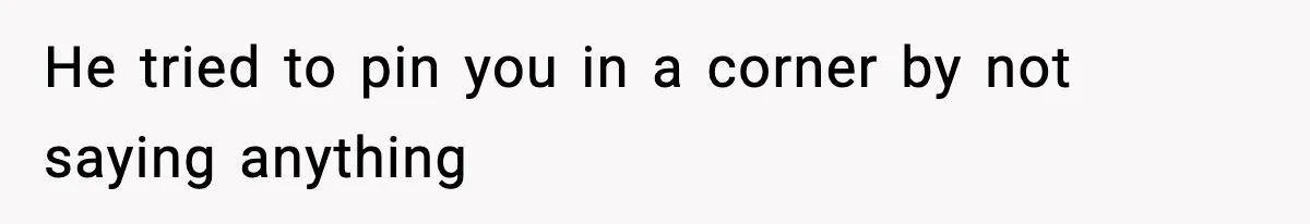 Wife Walks Out Of Airport After Discovering Husband Secretly Invited His Mom On Their Trip He tried to pin you in a corner by not saying anything