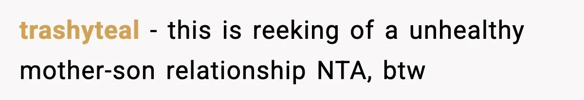 Wife Walks Out Of Airport After Discovering Husband Secretly Invited His Mom On Their Trip trashyteal − this is reeking of a unhealthy mother-son relationship NTA, btw