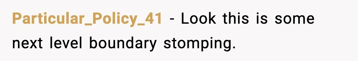 Wife Walks Out Of Airport After Discovering Husband Secretly Invited His Mom On Their Trip Particular_Policy_41 − Look this is some next level boundary stomping.