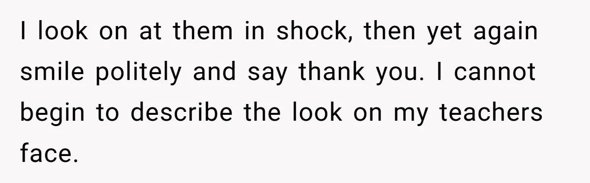 Colorblind Teen Turns Teacher's Dismissal Of "Uninspired" Art Into National Win, Humiliating Him I look on at them in shock, then yet again smile politely and say thank you. I cannot begin to describe the look on my teachers face.