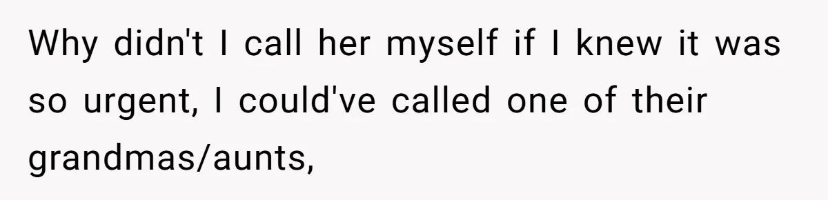 Father Yells At Ex After She Criticizes Him For Teaching His Daughters About Periods Why didn't I call her myself if I knew it was so urgent, I could've called one of their grandmas/aunts,