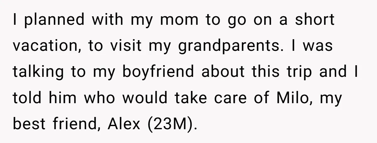 He Said He Loved Dogs. Then He “Lost” Her Senior Pup Milo. The Truth Broke the Internet. I planned with my mom to go on a short vacation, to visit my grandparents. I was talking to my boyfriend about this trip and I told him who would...