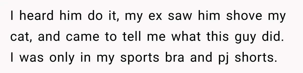 He Said He Loved Dogs. Then He “Lost” Her Senior Pup Milo. The Truth Broke the Internet. I heard him do it, my ex saw him shove my cat, and came to tell me what this guy did. I was only in my sports bra and pj...