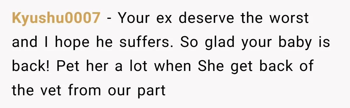 He Said He Loved Dogs. Then He “Lost” Her Senior Pup Milo. The Truth Broke the Internet. Kyushu0007 − Your ex deserve the worst and I hope he suffers. So glad your baby is back! Pet her a lot when She get back of the vet from...