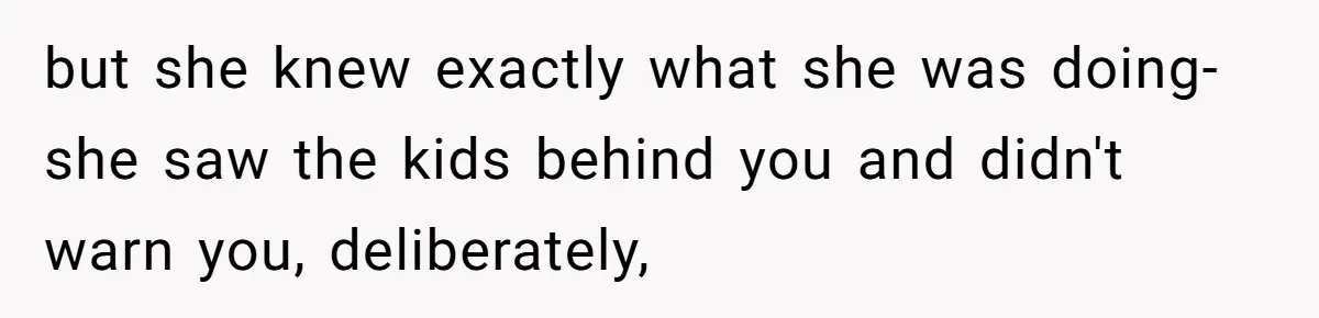 Father Yells At Ex After She Criticizes Him For Teaching His Daughters About Periods but she knew exactly what she was doing-she saw the kids behind you and didn't warn you, deliberately,