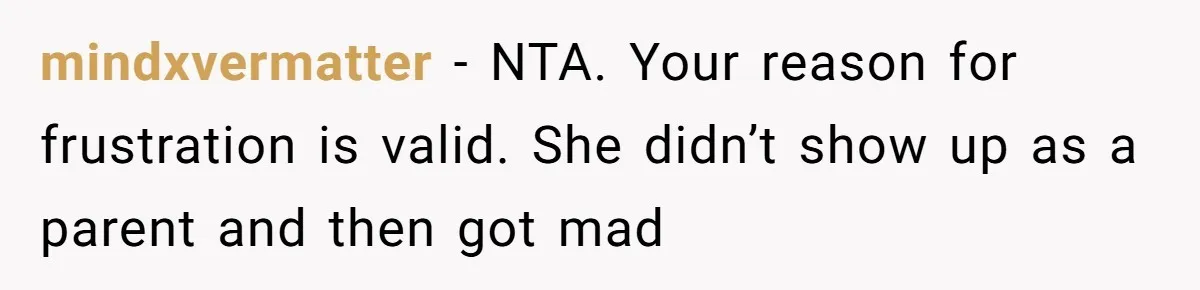 Father Yells At Ex After She Criticizes Him For Teaching His Daughters About Periods mindxvermatter − NTA. Your reason for frustration is valid. She didn’t show up as a parent and then got mad