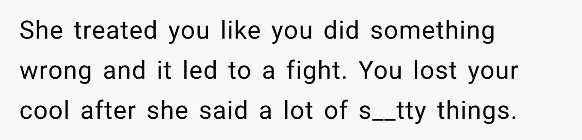 Father Yells At Ex After She Criticizes Him For Teaching His Daughters About Periods She treated you like you did something wrong and it led to a fight. You lost your cool after she said a lot of s__tty things.