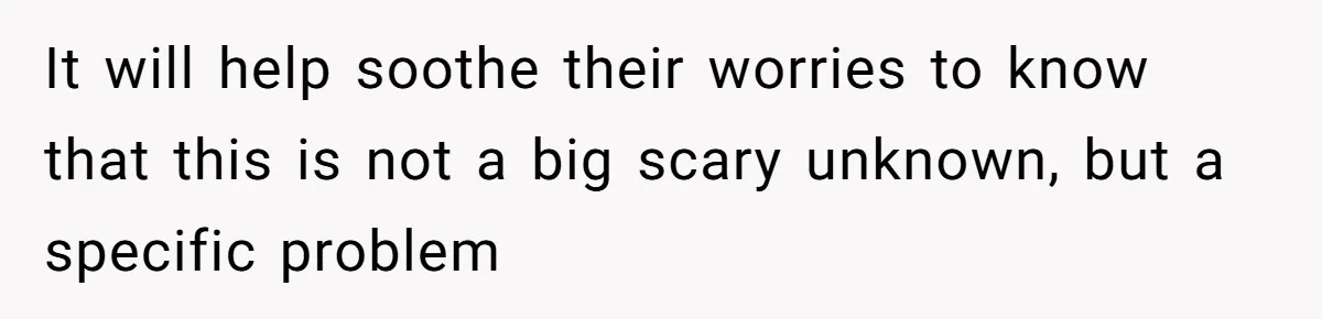 Father Yells At Ex After She Criticizes Him For Teaching His Daughters About Periods It will help soothe their worries to know that this is not a big scary unknown, but a specific problem