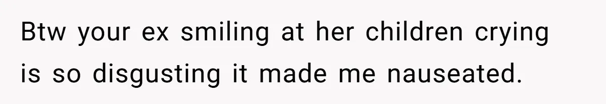 Father Yells At Ex After She Criticizes Him For Teaching His Daughters About Periods Btw your ex smiling at her children crying is so disgusting it made me nauseated.