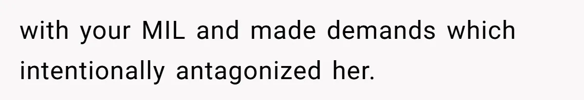 Bride Sparks Family Meltdown After Telling MIL She Won’t Attend Christmas Without Her “Offensive” Hat with your MIL and made demands which intentionally antagonized her.