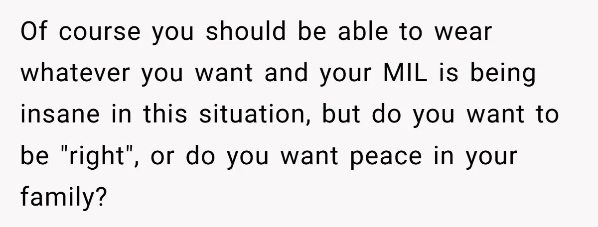 Bride Sparks Family Meltdown After Telling MIL She Won’t Attend Christmas Without Her “Offensive” Hat Of course you should be able to wear whatever you want and your MIL is being insane in this situation, but do you want to be "right", or do you...