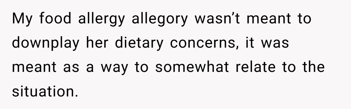 Vegan Woman Calls The Police On Friends For Feeding Her Chicken Nuggets As A ‘Prank’ My food allergy allegory wasn’t meant to downplay her dietary concerns, it was meant as a way to somewhat relate to the situation.