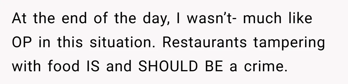 Vegan Woman Calls The Police On Friends For Feeding Her Chicken Nuggets As A ‘Prank’ At the end of the day, I wasn’t- much like OP in this situation. Restaurants tampering with food IS and SHOULD BE a crime.