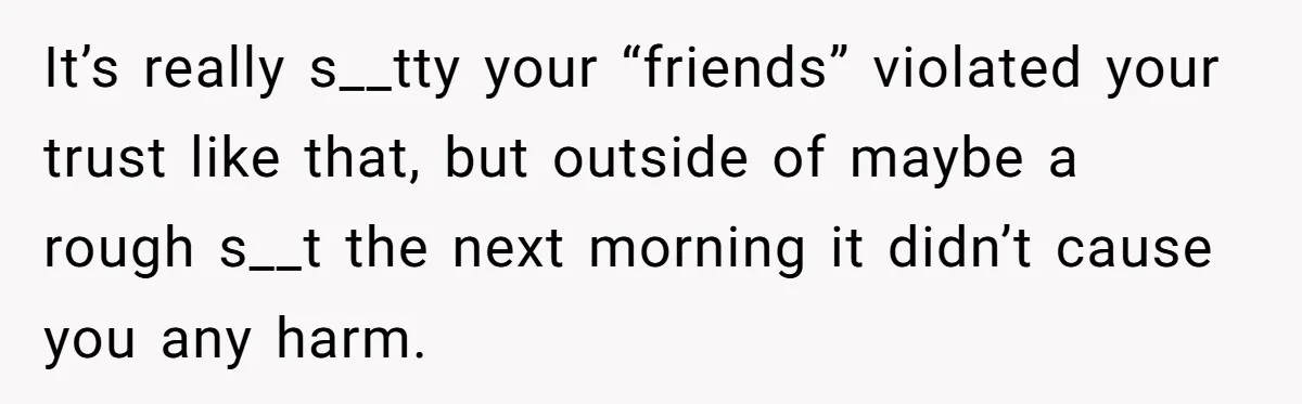 Vegan Woman Calls The Police On Friends For Feeding Her Chicken Nuggets As A ‘Prank’ It’s really s__tty your “friends” violated your trust like that, but outside of maybe a rough s__t the next morning it didn’t cause you any harm.