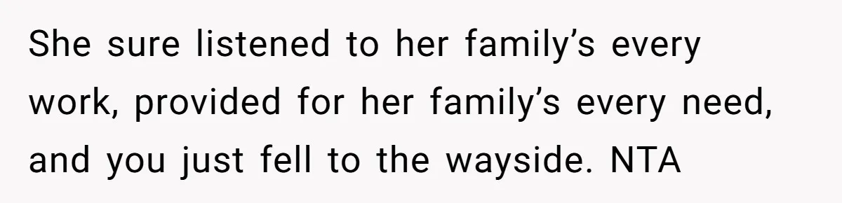 Husband Ends Five-Year Marriage Instantly After Finding Wife’s Brother Lounging On Their Couch She sure listened to her family’s every work, provided for her family’s every need, and you just fell to the wayside. NTA