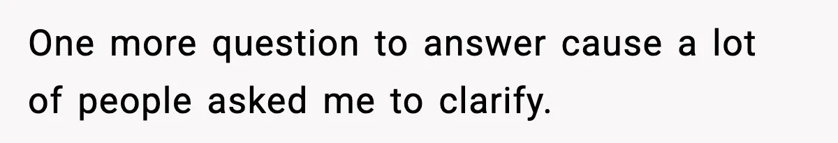 New Mom Storms Out After Husband's Mom Doesn’t Save Her Any Food One more question to answer cause a lot of people asked me to clarify.