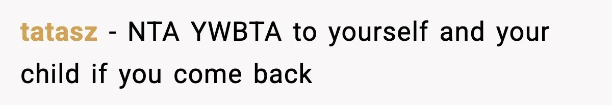New Mom Storms Out After Husband's Mom Doesn’t Save Her Any Food tatasz − NTA YWBTA to yourself and your child if you come back