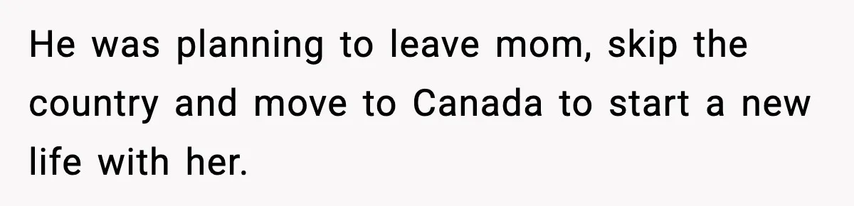 Son Refuses To Pay For Changing Father’s Gravestone After His Mom Calls Him An “Adulterer” He was planning to leave mom, skip the country and move to Canada to start a new life with her.