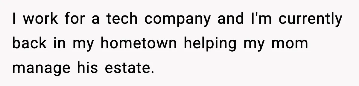 Son Refuses To Pay For Changing Father’s Gravestone After His Mom Calls Him An “Adulterer” I work for a tech company and I'm currently back in my hometown helping my mom manage his estate.