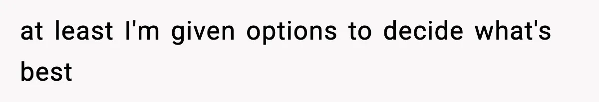 Wife Walks Out Of Airport After Discovering Husband Secretly Invited His Mom On Their Trip at least I'm given options to decide what's best