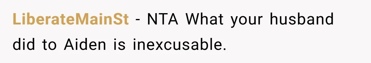 Mom Moves Son Out After Dad Secretly Cancels His Job Applications For A “Family Duty” LiberateMainSt − NTA What your husband did to Aiden is inexcusable.