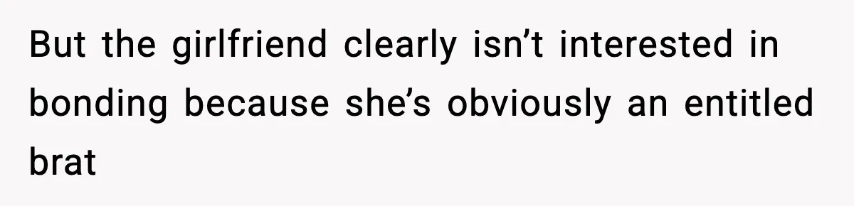 Teen Gets Upset After Dad’s Girlfriend Only Buys Her Daughter Starbucks, Not Her But the girlfriend clearly isn’t interested in bonding because she’s obviously an entitled brat