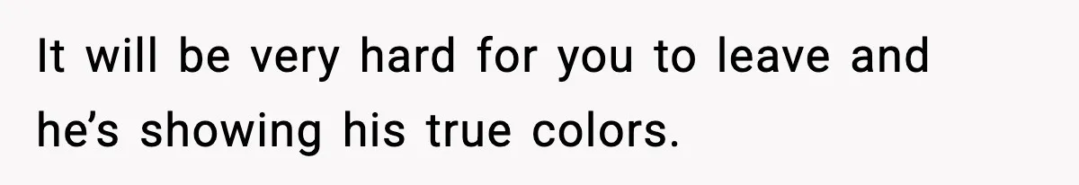 Wife Serves Mac N Cheese To In-Laws After Surprise Visit, Husband Claims It’s “Disrespectful” It will be very hard for you to leave and he’s showing his true colors.