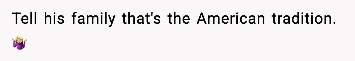 Wife Serves Mac N Cheese To In-Laws After Surprise Visit, Husband Claims It’s “Disrespectful” Tell his family that's the American tradition.🤷🏼♀️