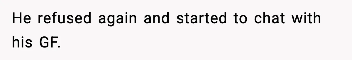 Passenger Forces Man To Leave Extra Seat On Plane After Feeling Uncomfortable, Was She In The Wrong? He refused again and started to chat with his GF.