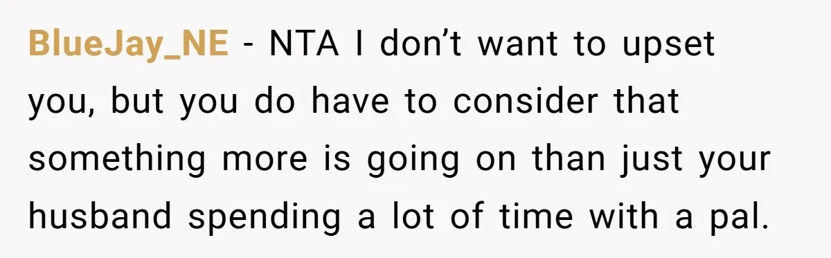 Burned-Out ICU Nurse Finally Snaps After Husband Blows Off Their First Free Saturday In 18 Months BlueJay_NE − NTA I don’t want to upset you, but you do have to consider that something more is going on than just your husband spending a lot of time...