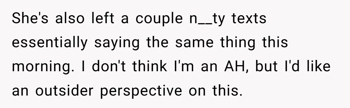 Husband Threatens Divorce Over Baby’s Looks, Gets Burned By Wife’s ‘I Told You So’ Moment She's also left a couple n__ty texts essentially saying the same thing this morning. I don't think I'm an AH, but I'd like an outsider perspective on this.