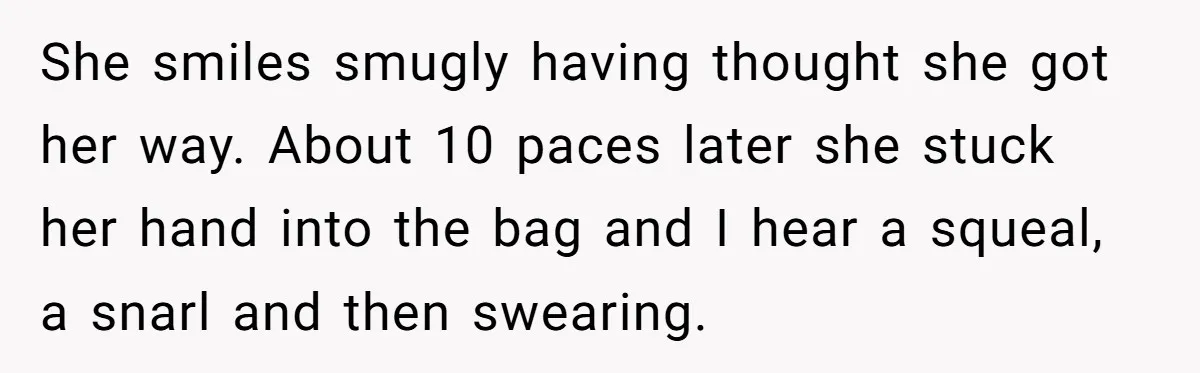 Karen Insists On Donuts Straight From Boiling Oil, Carnival Worker Hands Her What She Wishes For - Raw She smiles smugly having thought she got her way. About 10 paces later she stuck her hand into the bag and I hear a squeal, a snarl and then swearing.