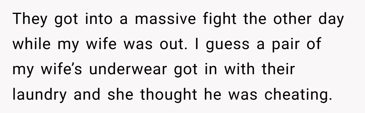 Dad Stays Silent as Daughter Accuses Fiancé Over “Mysterious Underwear” - Truth Leaves Everyone Stunned They got into a massive fight the other day while my wife was out. I guess a pair of my wife’s underwear got in with their laundry and she thought...