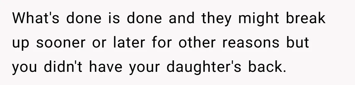 Dad Stays Silent as Daughter Accuses Fiancé Over “Mysterious Underwear” - Truth Leaves Everyone Stunned What's done is done and they might break up sooner or later for other reasons but you didn't have your daughter's back.