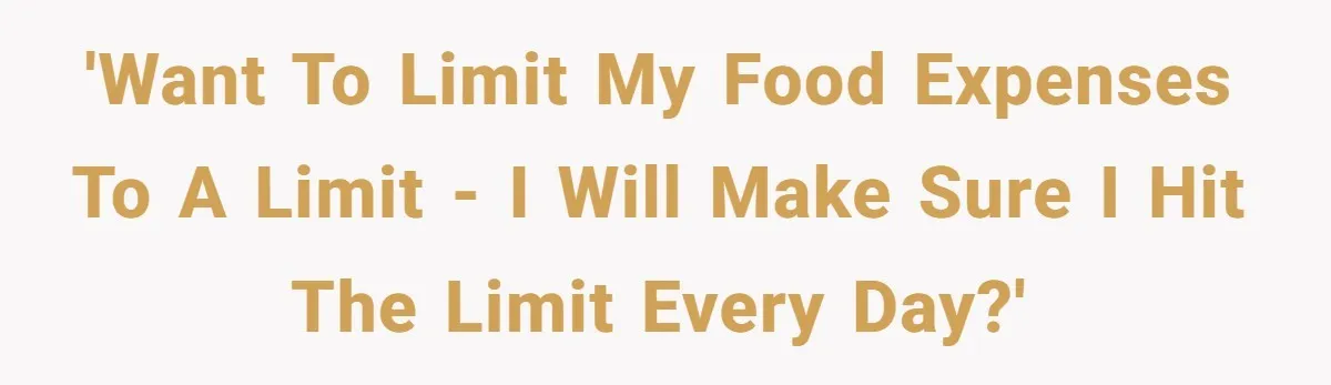 When The Boss Said £40 Was The Limit, Consultant Bought Meals For The Homeless To Make Sure He Hit It 'Want to limit my food expenses to a limit - I will make sure I hit the limit every day?'