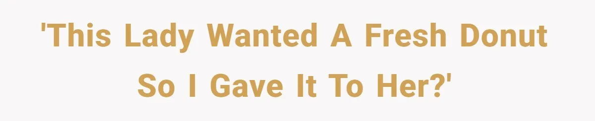 Karen Insists On Donuts Straight From Boiling Oil, Carnival Worker Hands Her What She Wishes For - Raw 'This lady wanted a fresh donut so I gave it to her?'