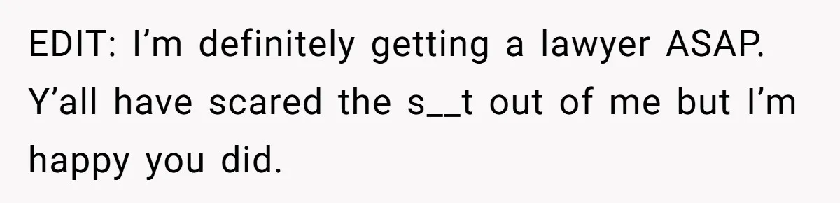 Mom-to-Be Publicly Pushes Back After Ex’s Girlfriend Announces “Their” Pregnancy EDIT: I’m definitely getting a lawyer ASAP. Y’all have scared the s__t out of me but I’m happy you did.