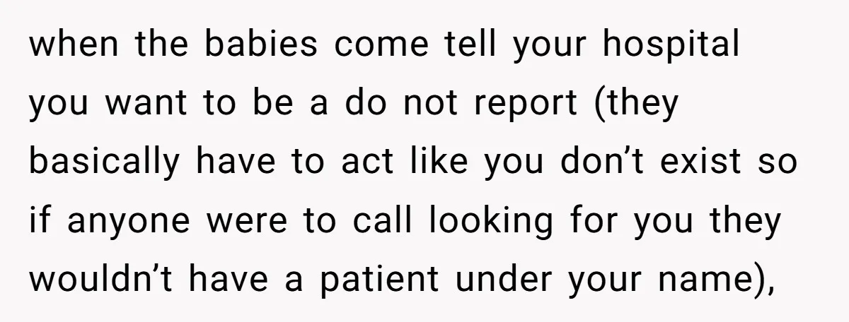 Mom-to-Be Publicly Pushes Back After Ex’s Girlfriend Announces “Their” Pregnancy when the babies come tell your hospital you want to be a do not report (they basically have to act like you don’t exist so if anyone were to call...