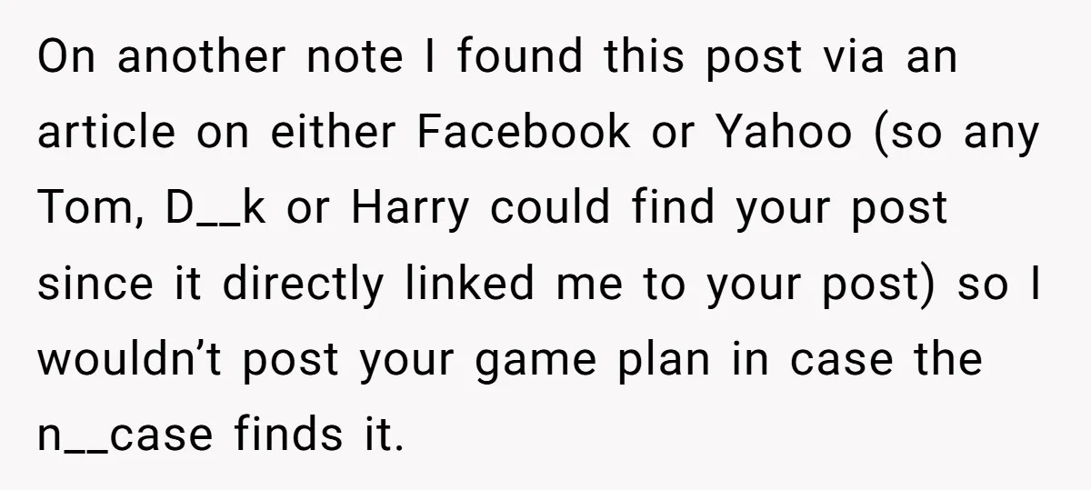 Mom-to-Be Publicly Pushes Back After Ex’s Girlfriend Announces “Their” Pregnancy On another note I found this post via an article on either Facebook or Yahoo (so any Tom, D__k or Harry could find your post since it directly linked me...